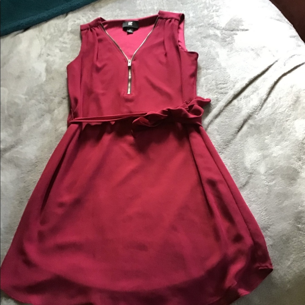 Red dress